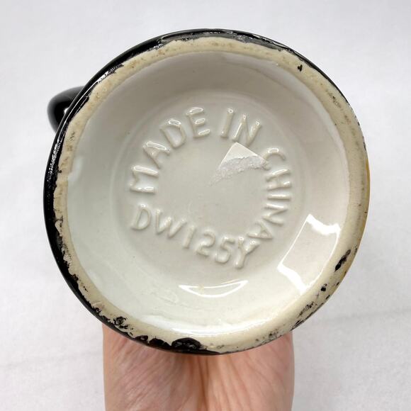 Vintage Yellow Parrot Painted Ceramic Figural Vase - Picture 6 of 6